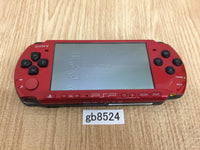 gb8524 No Battery PSP-3000 RED & BLACK SONY PSP Console Japan