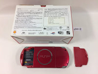 g8612 PSP-3000 RADIANT RED BOXED SONY PSP Console Japan