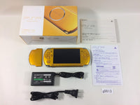 G8613 PSP-3000 BRIGHT YELLOW BOXED SONY PSP Console Japan