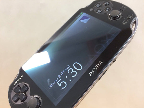 gb3565 PS Vita PCH-1000 CRYSTAL BLACK SONY PSP Console Japan – J4U