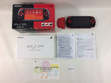 g8614 PSP-3000 BLACK & RED BOXED SONY PSP Console Japan