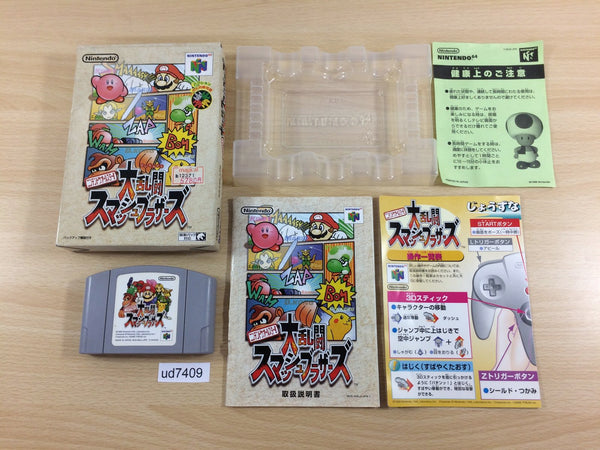 ud7409 Super Smash Bros. Dairanto Smash Brothers BOXED N64 Nintendo 64 Japan