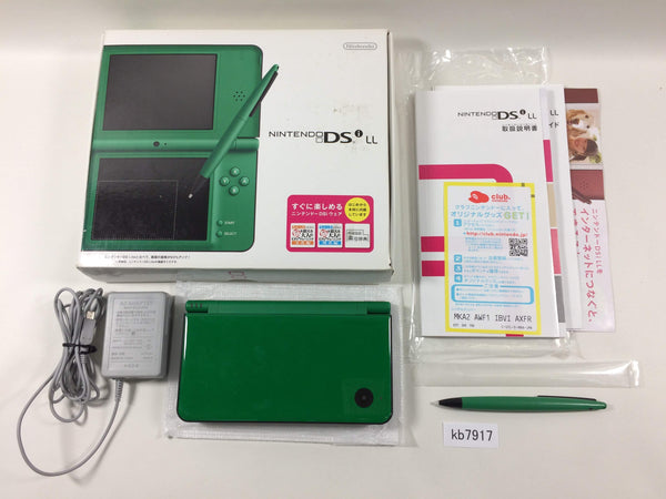 KB7917 Nintendo DSi LL XL DS Green BOXED Console Japan – J4U