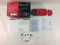 G8614 PSP-3000 BLACK & RED BOXED SONY PSP Console Japan