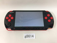 G8614 PSP-3000 BLACK & RED BOXED SONY PSP Console Japan