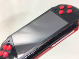 G8614 PSP-3000 BLACK & RED BOXED SONY PSP Console Japan