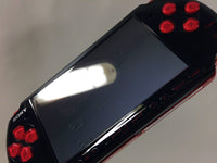 G8614 PSP-3000 BLACK & RED BOXED SONY PSP Console Japan