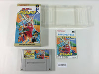 de9859 Super Family Tennis BOXED SNES Super Famicom Japan