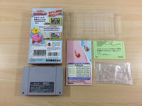 ud6320 Kirby no Kirakira Kids Kirby's StarStacker BOXED SNES Super Famicom Japan