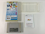 de9859 Super Family Tennis BOXED SNES Super Famicom Japan