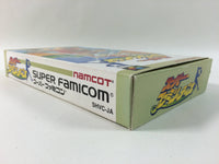 de9859 Super Family Tennis BOXED SNES Super Famicom Japan