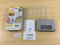 ub1029 Hashire Hebereke BOXED SNES Super Famicom Japan