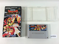 de9864 Kishin Douji Zenki Rettou Raiden BOXED SNES Super Famicom Japan