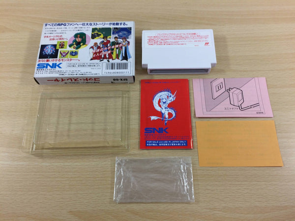 Crystalis God Slayer Haruka Tenkuu no Sonata BOXED NES Famicom
