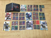 w1309 About 290 Kamen Rider Masked Pokemon Gundam cards & sticker Lot Japan