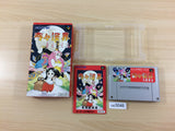 UC5046 Kiki Kaikai Tsukiyo Soushi Pocky & Rocky 2 BOXED SNES Super Famicom Japan