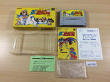 Kendo Rage Makeruna! Makendou BOXED SNES Super Famicom Japan - UB2195