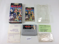 wa2247 Oda Nobunaga Haou no Gundan BOXED SNES Super Famicom Japan