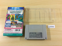 ua9093 TMNT Turtles Turtles In Time BOXED SNES Super Famicom Japan