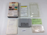 wa2247 Oda Nobunaga Haou no Gundan BOXED SNES Super Famicom Japan