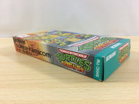 ua9093 TMNT Turtles Turtles In Time BOXED SNES Super Famicom Japan