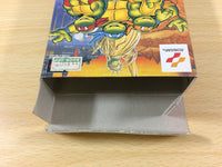 ua9093 TMNT Turtles Turtles In Time BOXED SNES Super Famicom Japan