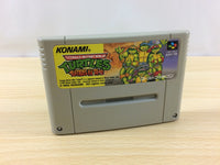 ua9093 TMNT Turtles Turtles In Time BOXED SNES Super Famicom Japan