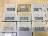 w1336 Untested 87 Cartridges SNES Super Famicom Lot Japan