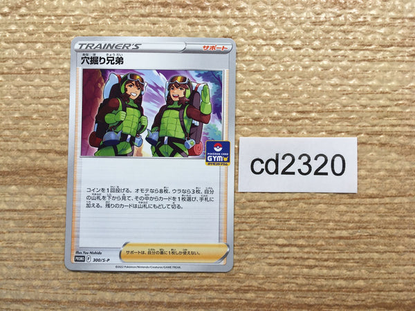 CD2320 Digging Duo Su PROMO PROMO 300/S-P Pokemon Card TCG Japan