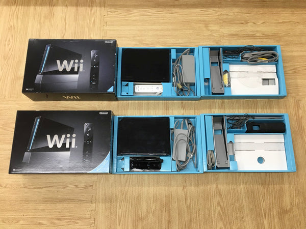 w1341 Untested 2 Wii Console BOXED Lot Japan