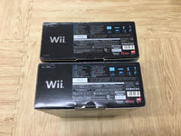 w1341 Untested 2 Wii Console BOXED Lot Japan