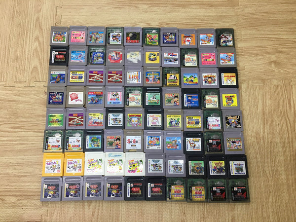 w1352 Untested 312 Cartridges GameBoy Game Boy Lot Japan