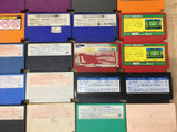 w1377 Untested 126 Cartridges NES Famicom Lot Japan