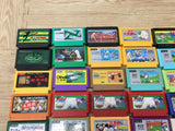 w1377 Untested 126 Cartridges NES Famicom Lot Japan