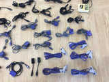 w1379 Untested about 35 Game Link Cables for Gameboy GBA Lot Japan