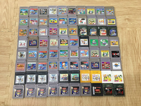 w1390 Untested about 300 Cartridges GameBoy Game Boy Lot Japan