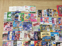 w1428 More than 180 Manuals NES SNES GameBoy Lot Japan