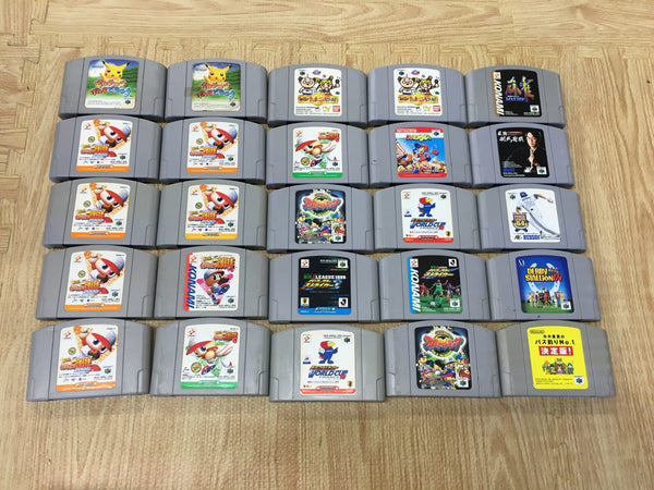 w1445 Untested 75 Cartridges Nintendo 64 N64 Lot Japan