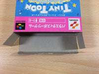 ua3056 Tiny Toon Adventures Dotabata Dai Undoukai BOXED SNES Super Famicom Japan