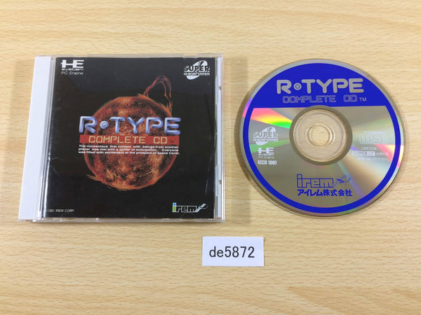 de5872 R-Type Complete CD SUPER CD ROM 2 PC Engine Japan
