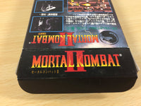 ua4521 Mortal Kombat 2 II Kyuukyoku Shinken BOXED SNES Super Famicom Japan