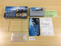 ua7718 Sonic Wings Aero Fighters BOXED SNES Super Famicom Japan