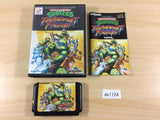 DE1724 Teenage Mutant Ninja Turtles Tournament Fighter BOXED Mega Drive Japan
