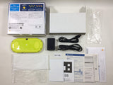 WB1188 Tested Working - PS Vita PCH-2000 LIME GREEN & WHITE BOXED PSP Console