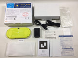 wb1191 PS Vita PCH-2000 LIME GREEN & WHITE BOXED SONY PSP Console Japan