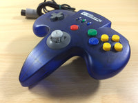 DE3187 Nintendo 64 Controller HORI COMMANDER Clear Blue N64 Japan