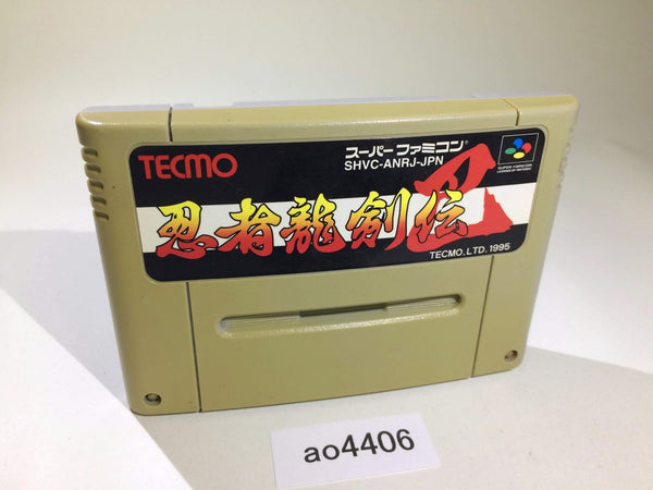 ao4406 Ninja Gaiden Ryukenden Trilogy Tomoe SNES Super Famicom Japan