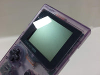 wa1829 GameBoy Pocket Clear Purple BOXED Game Boy Console Japan