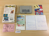 ua2929 Takahashi Meijin no Daibouken Jima II BOXED SNES Super Famicom Japan