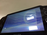 wb1194 PS Vita PCH-1100 CRYSTAL BLACK BOXED SONY PSP Console Japan